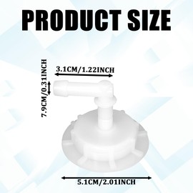 SamWinGear Coolant Reservoir Cap for Honda Engine Coolant Radiator Reservoir Tank Cap with Joint Radiator Overflow Cover Replacement Acura Accord Civic Crosstour Pilot Insight Element 19106-RNA-A48