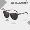 HAOLOTA Trendy Round Polarized Sunglasses for Women Men, Classic Retro