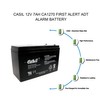 CASIL 12V 7AH CA1270 UPS Battery for Alarm Systems, Verizon