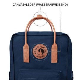 KALIDI Unisex Lightweight Backpack School Bag Water-resistant Casual Rucksack fits 15 inch Laptop for Boys Girls Men and Women