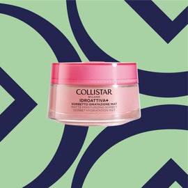 Collistar Idroattiva+, Sorbetto Idratazione MAT, Face Cream, 100H Moisture, Light Texture, Ideal for Combination Skin and Oily Skin, 50 ml