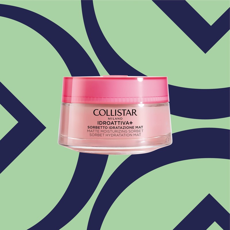 Collistar Idroattiva+, Sorbetto Idratazione MAT, Face Cream, 100H Moisture, Light