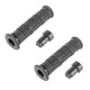 Caltric Handlebar Grip w/ Grip End For Can-Am Outlander 850/