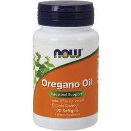 Now FoodsOregano Oil, 90 Caps  Aceite de orégano, 90 Cápsulas                                                                                         