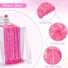 Hot Pink Table Runner Girls Party Table Runner 25X120 inch