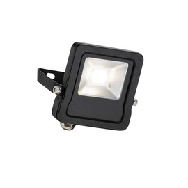Saxby 78962 Surge Matt Black IP65 Outdoor 10W LED Cool White Floodlight