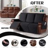 KinCam Recliner Sofa Covers for 3 Seat, 100% Waterproof Reclining