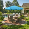 ABCCANOPY Patio Umbrella 10ft - Outdoor Table Umbrella with Push
