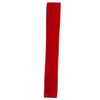 Cotton Twill Stretchable Hat Band - Red OSFM