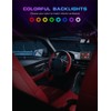 Chelhead 6 Gang Switch Panel 4 Inch RGB Backlit Dimmable