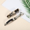 VOCOSTE 2 Pcs Hair Barrettes, Tortoise Shell Hair Barrettes, Acetate