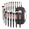 Maange Set de 18 Brochas para Maquillaje Profesional con Estuche