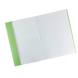 HERMA Cardboard Exercise Book Cover A4, with inscription field, made of extra-strong cardboard, slip on cover jackets for school, light green