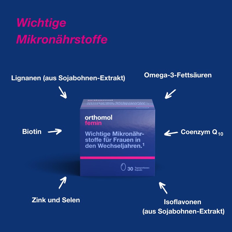 Orthomol Femin Capsules Pack of 60