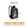 17 Inch Animal Print School Backpack And Lunch Box Set