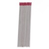10PCS Set TIG Welding Tungsten Electrodes 1/8x6in Arc Welding Tungsten