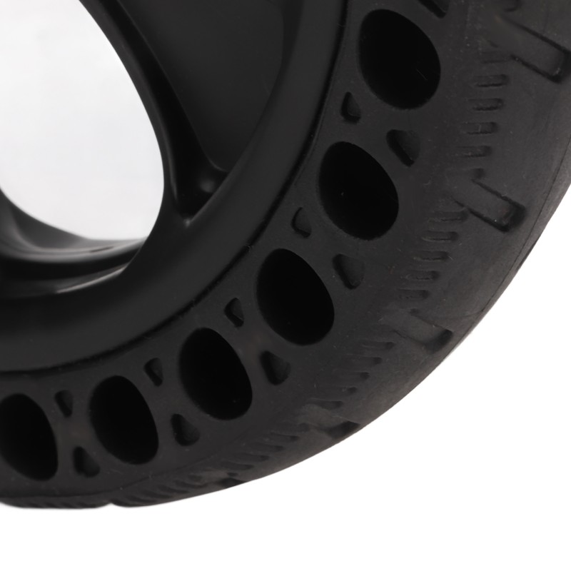 Electric Scooter Solid Rear Wheel Tire Assembly With Wheel Hub