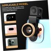 TEHAUX Macro Phone Lens Lens Kit Fisheye Camera Clip on