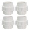 2" PVC Union Coupling Pipe Fitting PVC Adapter Schedule 40,