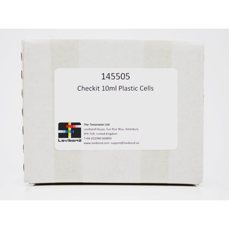 Lovibond Plastic 10 ml Cells with Cap (Pack of 5)