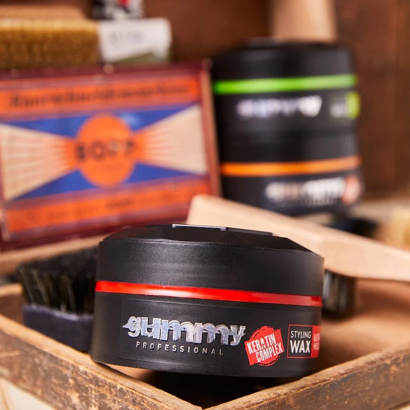 Gummy Professional - Hair Styling Wax Ultra Hold (Red) -