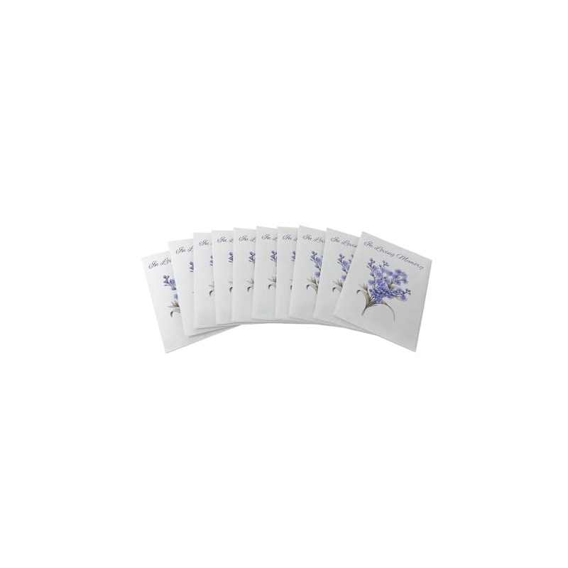 Forget Me Not Seeds - in Loving Memory Funeral Favors