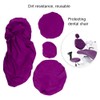 PU Dental Chair Cover Waterproof Protective Case Protector Dental AccessoryPurple