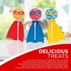 Fun Express Superhero Swirl Pop Suckers (12 individually wrapped lollipops)