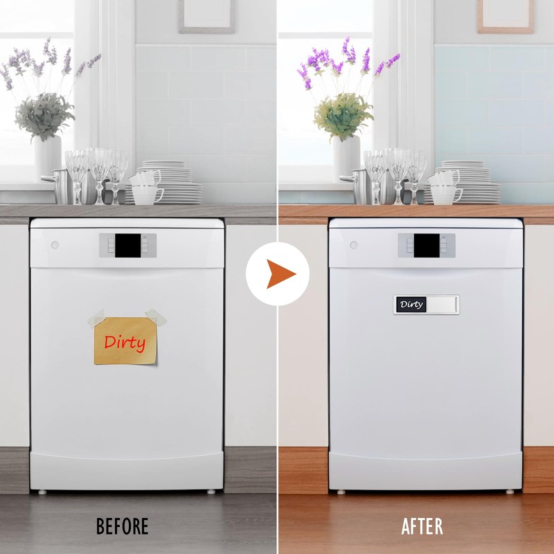 Dishwasher Magnet Clean Dirty Sign Shutter Only Changes When You