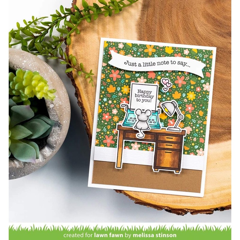 Lawn Fawn Clear Stamps Love Poems LF2167