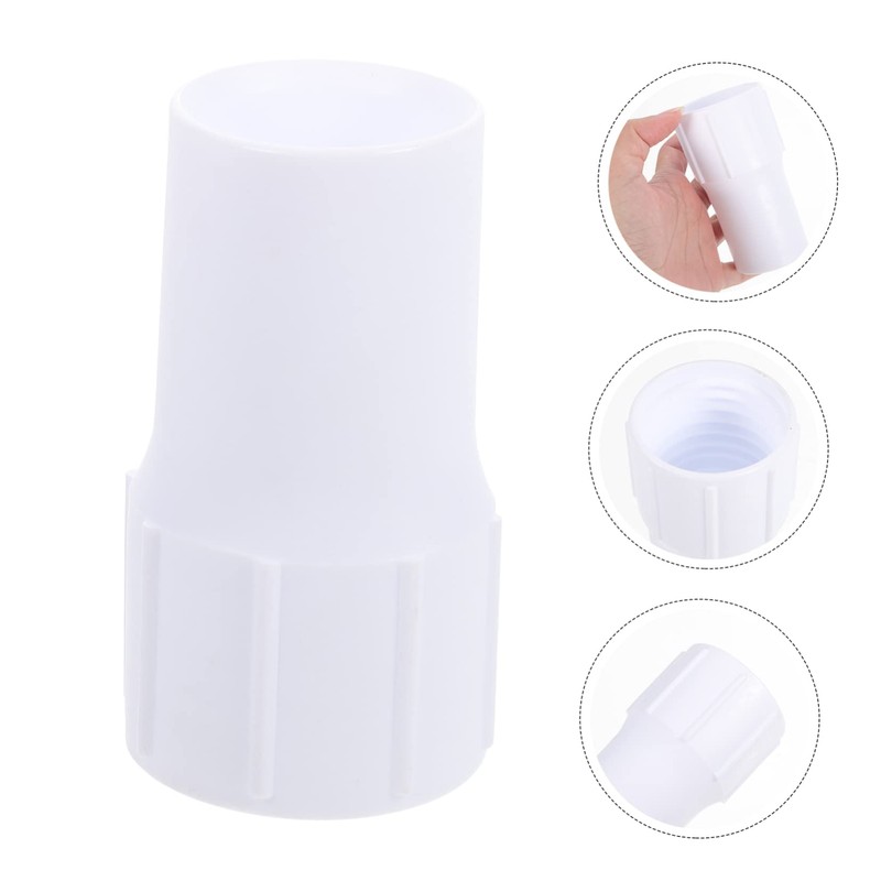 Kichvoe Pool Vacuum Hose Replacement Adapter Secure Threaded Connection for