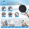 10" Rain Shower Head with Handheld, High Pressure Boosting Rainfall