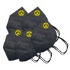 Borussia Dortmund BVB-FFP2 Mask (Pack of 5), Black