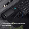 EKVANBEL Bluetooth Headset V5.3, Wireless Earpiece with 1000mAh Charging Case,