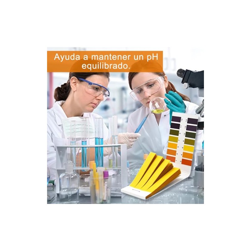 8 Tiras de Reacci?n para Medir Ph 1-14?pruebas Precisa en