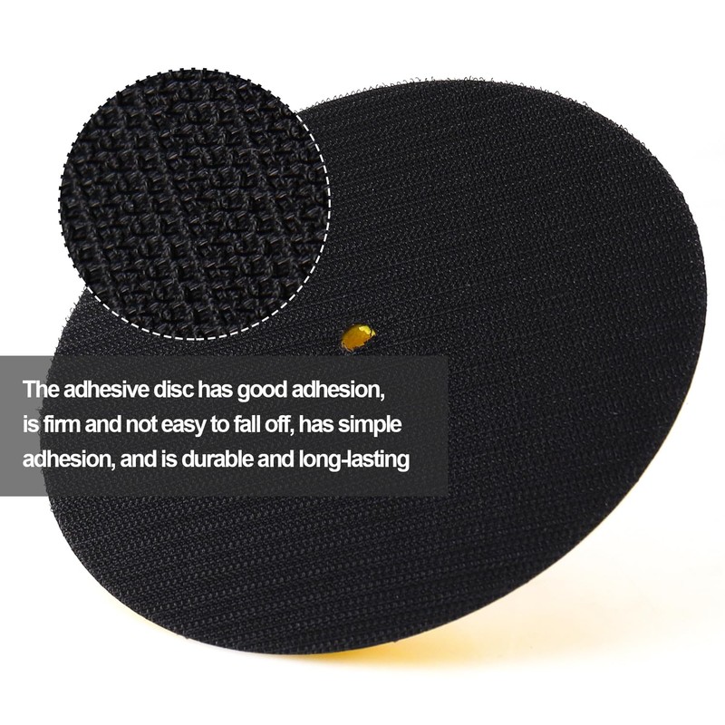 HOMESOM 6 Inch Hook and Loop Backing Pads Polishing Backer