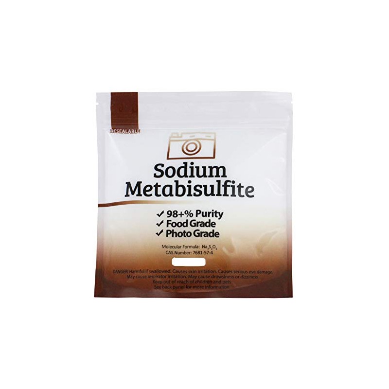 10 lb Sodium Metabisulfite Food Grade/Photo Grade 98.6+% Purity White
