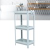 Bathroom Floor Storage Shelf Bathroom Storage Open Shelf Unit Freestanding