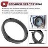 HEROFFIX 2 Set Audio Coaxial Speaker Speaker Spacer Ring Tweeter