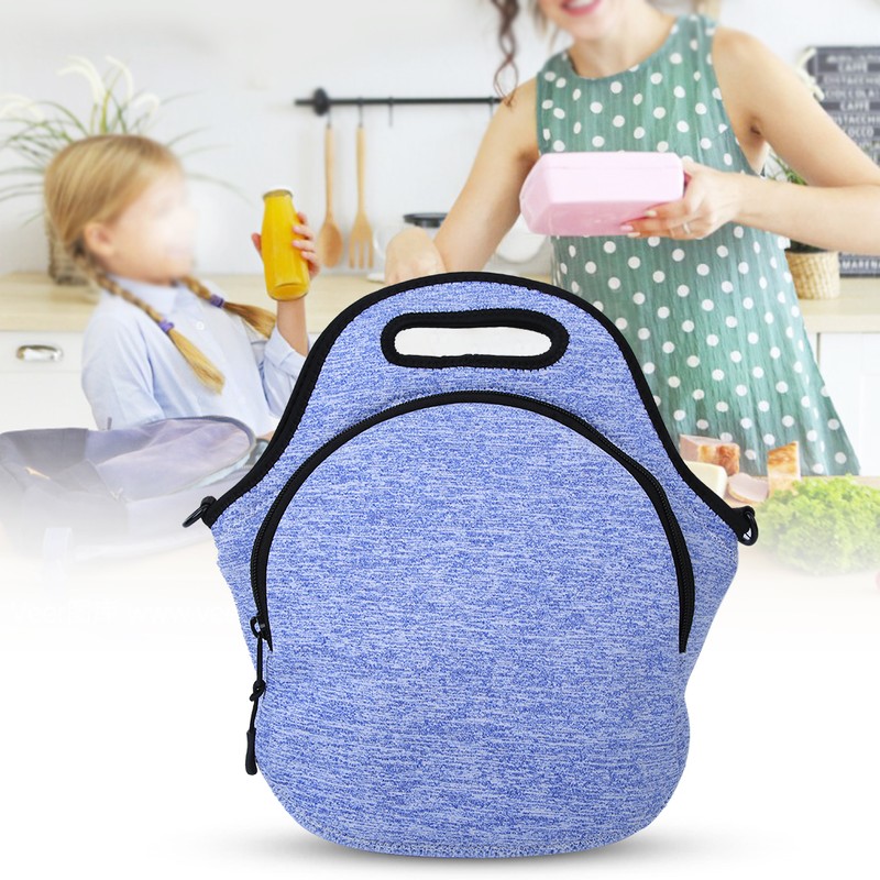 Neoprene Shoulder Strap Sports Bag Insulation Lunch Food Bag for