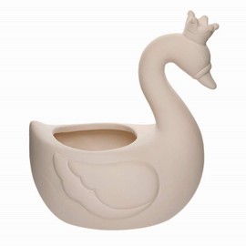 Baker Ross Set of 2 Flower Pots AX826 Create Your Own Ceramic Art and Craft Project for Kids