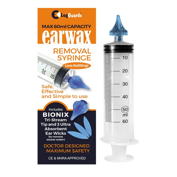 Ear Wax Removal Syringe Large Capacity 60ML