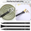 12Pcs Carbon Fiber Plastic Scrapers Tool, Crevice Cleaning Tool Non-Scratch