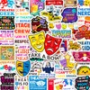 Yqskt 200PCS Theatre Stickers, Drama Stickers, Musical Theatre Gifts