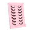 Lashes False Eyelashes 13MM Wispy Lashes Pack Fluffy Lash Strip