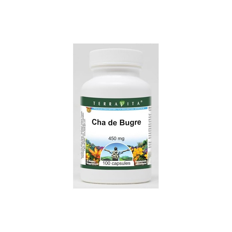 Cha de Bugre - 450 mg (100 Capsules, ZIN: 519591)