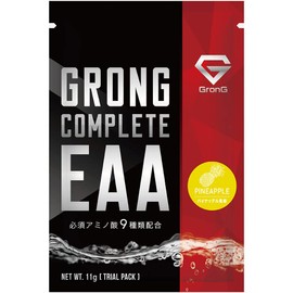 グロング COMPLETE EAA サプリ トライアルパック 11g パイナップル風味 必須アミノ酸 全9種類配合