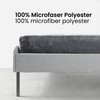 BaSaTex Cashmere Touch Plush Premium Fitted Sheet, Super Soft Fluffy