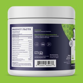 Moe's Healthy Pets Dog Supplement for Immune System - Dog Allergy Chews with Fish Oil, Probiotics, Colostrum - Dog Allergy Relief, Itch Relief for Dogs - Anti-Itch Treats - 90 Chews