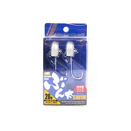 Major Craft Jigpara Head Bunta Swim, 0.7 oz (20 g), Silver